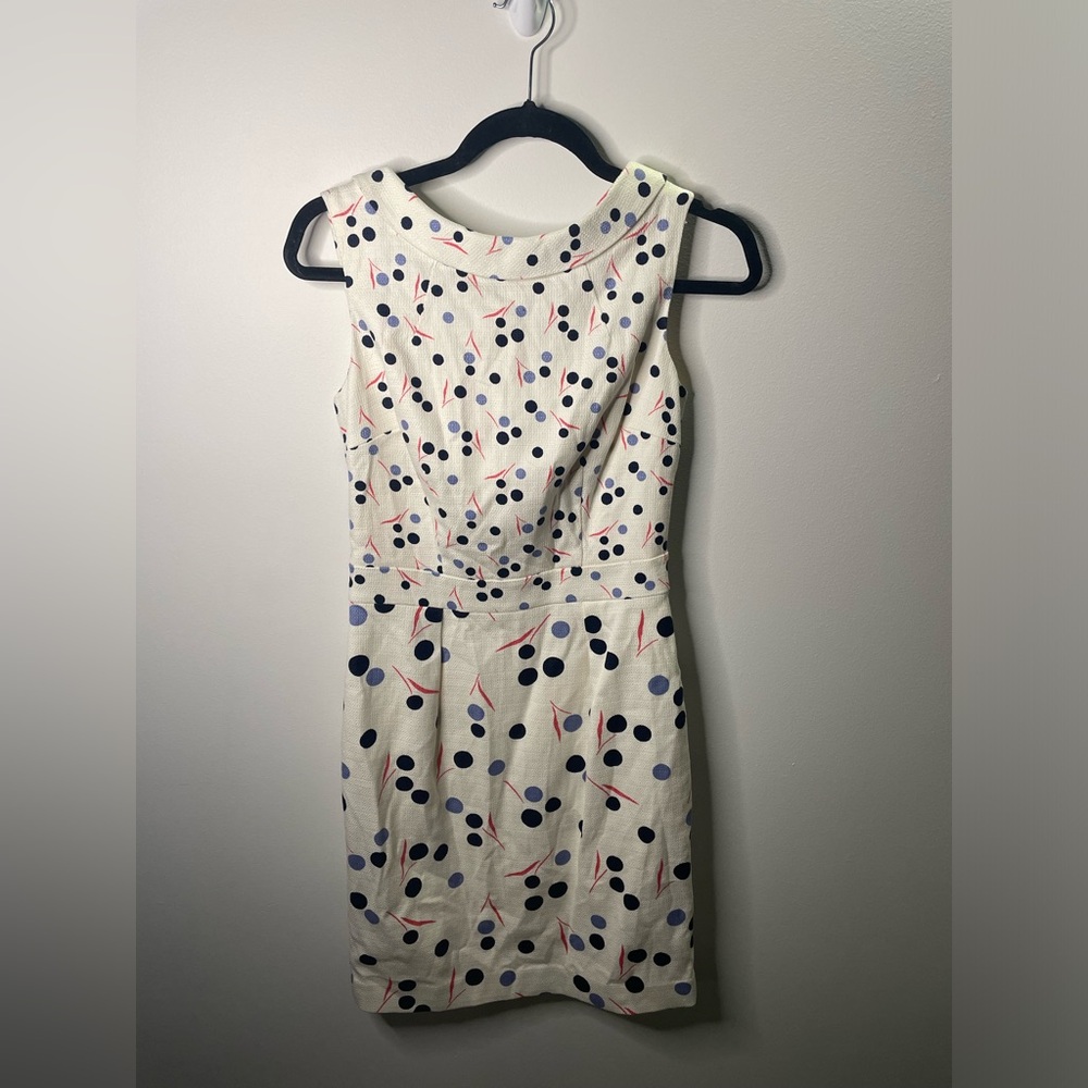 NWT Boden Martha Dandelion Sheath Dress Career Office Sleeveless Modest Spring